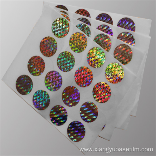 Disposible Laser Basilemma Metallization Holographic Film